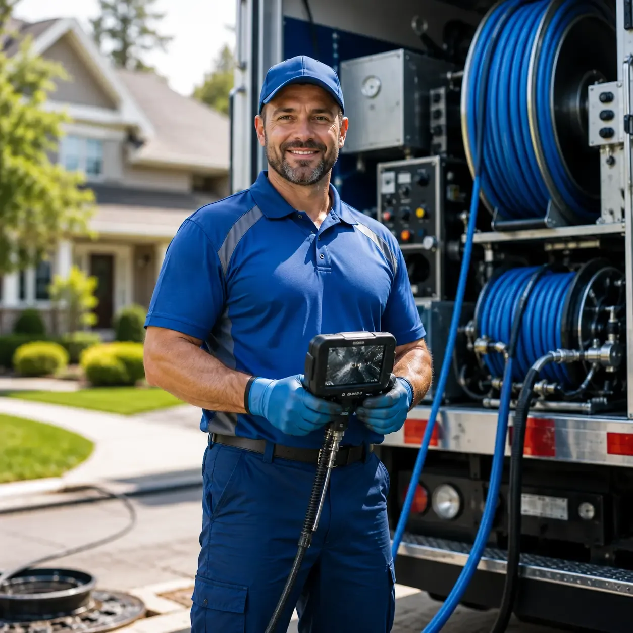 Local outdoor drain cleaning specialists in Litchfield, MI